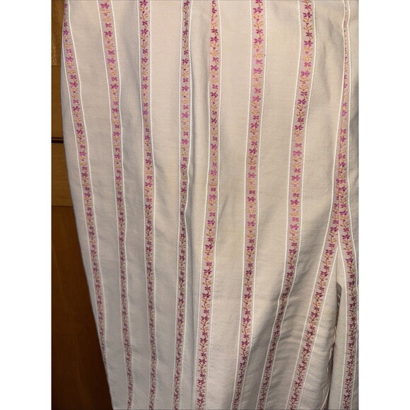 Piazza Sempione Jacquard Audrey Pants Champagne Ivory Cropped IT 48 US 12 - Picture 4 of 10